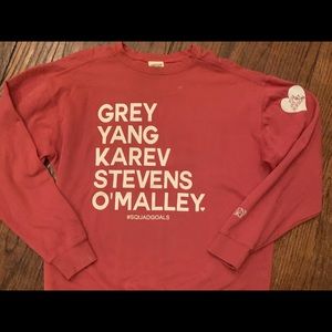 Coral Greys Anatomy Shirt